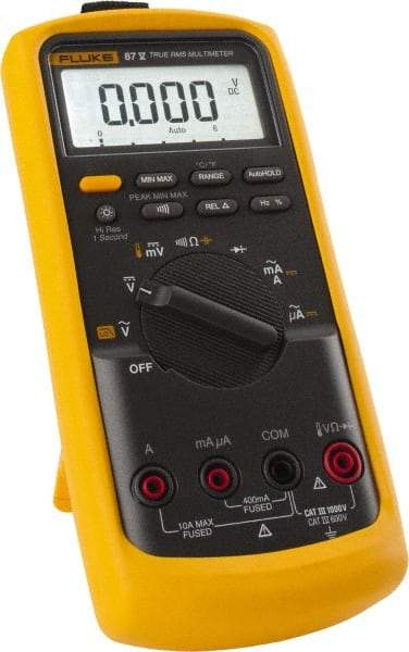 Fluke - 6 Piece, Electrical Test Equipment Combination Kit - 1,000 Volt Max - Apex Tool & Supply