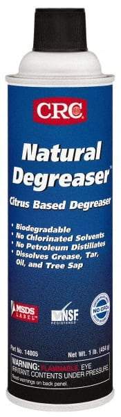 CRC - 55 Gal Drum Cleaner/Degreaser - Liquid, Citrus - Apex Tool & Supply