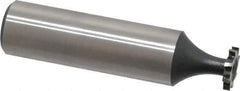 Interstate - 3/8" Diam x 1/16" Face Width, Cobalt, 6 Teeth, Shank Connection Woodruff Keyseat Cutter - Uncoated, 2-1/16" OAL x 1/2" Shank, Staggered Teeth, ANSI 203, Old Standard 211 - Apex Tool & Supply
