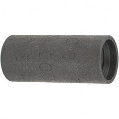 Made in USA - Size 1/4", Class 300, Steel Black Pipe Coupling - 300 psi, Threaded End Connection - Apex Tool & Supply