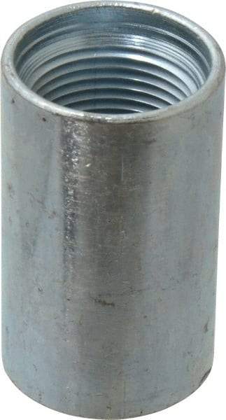 Value Collection - Class 300, 1" Galvanized Pipe Coupling - Threaded, Steel - Apex Tool & Supply