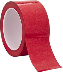 3M - 72 Yds. x 2", Red Polyester Film Tape - 850 Series, 1.9 mil Thick, 28 Lb./Inch Tensile Strength - Apex Tool & Supply