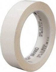 3M - 72 Yds. x 2", White Polyester Film Tape - 850 Series, 1.9 mil Thick, 28 Lb./Inch Tensile Strength - Apex Tool & Supply