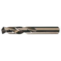 6.00mm RHS / RHC HSS-CO 8% (M42) 135 Degree Split Point Cobalt Heavy Duty Screw Machine Drill - Straw / Gold Oxide
