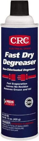 CRC - 20 oz Aerosol Cleaner/Degreaser - Aerosol, Unscented - Apex Tool & Supply