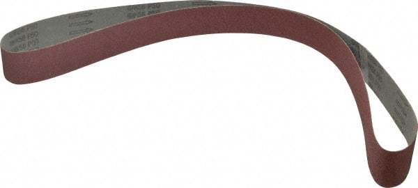 Tru-Maxx - 2" Wide x 72" OAL, 50 Grit, Aluminum Oxide Abrasive Belt - Aluminum Oxide, Coarse, Coated - Apex Tool & Supply