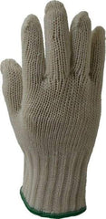 Whizard - Size XS (6), ANSI Cut Lvl 5, Kevlar/Spectra/Stainless Steel Cut Resistant Gloves - High Strength Fiber/Stainless Steel Lining, Knit Wrist, Gray, Ambidextrous - Apex Tool & Supply
