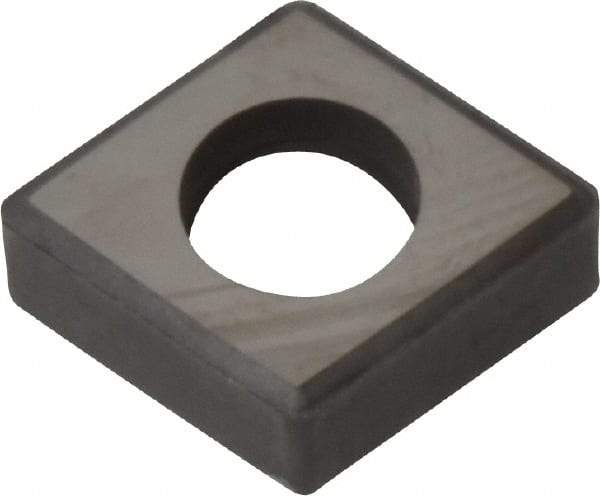 Made in USA - 1/2" Inscribed Circle, Diamond (Shape) Shim for Indexables - Carbide, 3/16" Thick, ICSN Shim Style, Negative Rake - Apex Tool & Supply