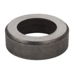 Made in USA - 5/8" Inscribed Circle, Round Shim for Indexables - Carbide, 3/16" Thick, IRSN Shim Style, Negative Rake - Apex Tool & Supply