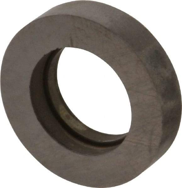 Made in USA - 1" Inscribed Circle, Round Shim for Indexables - Carbide, 1/4" Thick, IRSN Shim Style, Negative Rake - Apex Tool & Supply