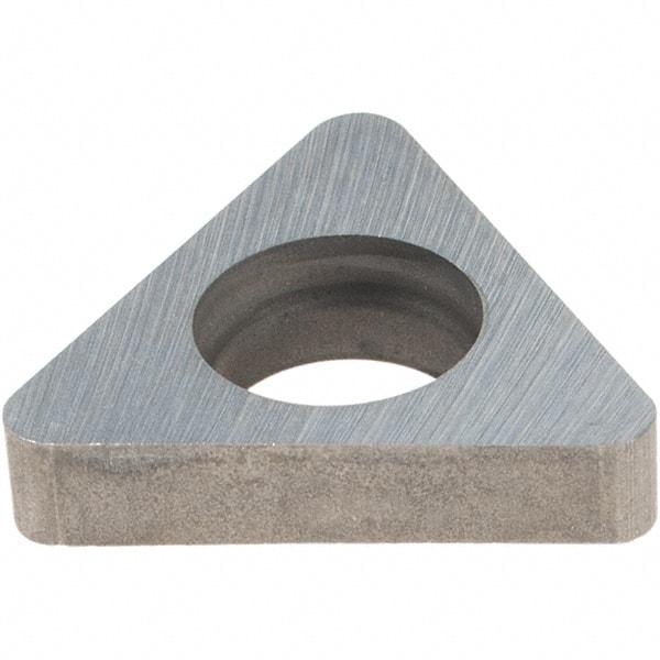 Made in USA - 3/8" Inscribed Circle, Triangle Shim for Indexables - Carbide, 1/8" Thick, ITSN Shim Style, Negative Rake - Apex Tool & Supply