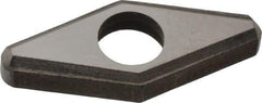 Made in USA - 3/8" Inscribed Circle, Diamond (Shape) Shim for Indexables - Carbide, 1/8" Thick, IVSN Shim Style, Negative Rake - Apex Tool & Supply
