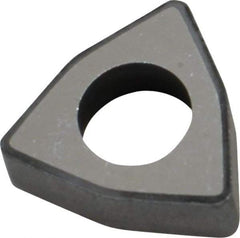 Made in USA - 1/2" Inscribed Circle, Trigon Shim for Indexables - Carbide, 3/16" Thick, IWSN Shim Style, Negative Rake - Apex Tool & Supply