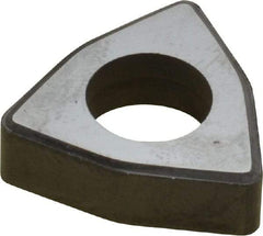 Made in USA - 1/2" Inscribed Circle, Trigon Shim for Indexables - Carbide, 3/16" Thick, IWSN Shim Style, Negative Rake - Apex Tool & Supply