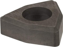 Made in USA - 1/2" Inscribed Circle, Trigon Shim for Indexables - Carbide, 3/16" Thick, IWSN Shim Style, Negative Rake - Apex Tool & Supply