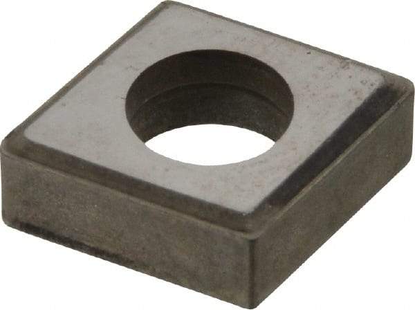 Made in USA - 1/2" Inscribed Circle, Diamond (Shape) Shim for Indexables - Carbide, 3/16" Thick, MCN Shim Style, Negative Rake - Apex Tool & Supply