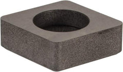 Made in USA - 1/2" Inscribed Circle, Diamond (Shape) Shim for Indexables - Carbide, 3/16" Thick, MCN Shim Style, Negative Rake - Apex Tool & Supply