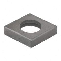 Made in USA - 3/4" Inscribed Circle, Diamond (Shape) Shim for Indexables - Carbide, 3/16" Thick, MCN Shim Style, Negative Rake - Apex Tool & Supply