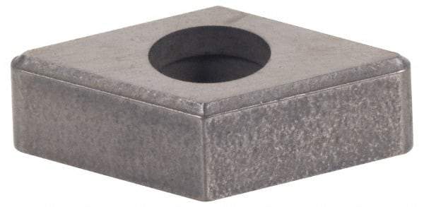 Made in USA - 1/2" Inscribed Circle, Diamond (Shape) Shim for Indexables - Carbide, 1/8" Thick, MDN Shim Style, Negative Rake - Apex Tool & Supply
