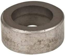 Made in USA - 1/2" Inscribed Circle, Round Shim for Indexables - Carbide, 3/16" Thick, RS Shim Style, Positive Rake - Apex Tool & Supply
