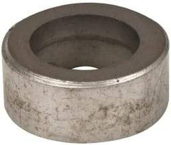 Made in USA - 1/2" Inscribed Circle, Round Shim for Indexables - Carbide, 3/16" Thick, RS Shim Style, Positive Rake - Apex Tool & Supply