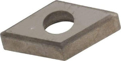 Made in USA - 1/2" Inscribed Circle, Diamond (Shape) Shim for Indexables - Carbide, 3/16" Thick, SM Shim Style, Negative Rake - Apex Tool & Supply