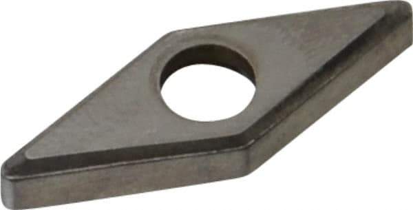 Made in USA - 3/8" Inscribed Circle, Diamond (Shape) Interchangeable Head Shim for Indexables - Carbide, 1/8" Thick, SM Shim Style, Negative Rake, Left Hand, Right Hand Cut - Apex Tool & Supply