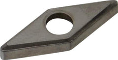 Made in USA - 3/8" Inscribed Circle, Diamond (Shape) Interchangeable Head Shim for Indexables - Carbide, 1/8" Thick, SM Shim Style, Negative Rake, Left Hand, Right Hand Cut - Apex Tool & Supply
