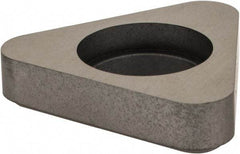 Made in USA - 5/8" Inscribed Circle, Triangle Shim for Indexables - Carbide, 3/16" Thick, TSN Shim Style, Negative Rake - Apex Tool & Supply