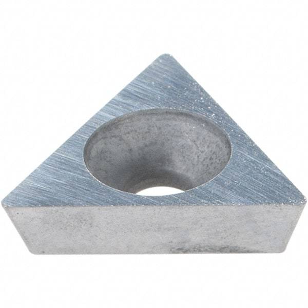 Made in USA - 3/8" Inscribed Circle, Triangle Shim for Indexables - Carbide, 1/8" Thick, SM Shim Style, Positive Rake - Apex Tool & Supply