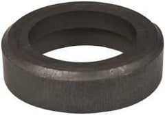 Made in USA - 3/4" Inscribed Circle, Round Shim for Indexables - Carbide, 3/16" Thick, RS Shim Style, Positive Rake - Apex Tool & Supply