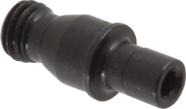 Made in USA - NL-46L, 1/2" Inscribed Circle, 3/32" Hex Socket, 1/4-28 Thread, Negative Lock Pin for Indexable Turning Tools - 0.73" OAL - Apex Tool & Supply