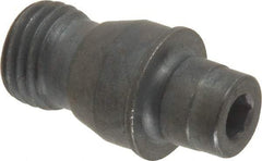 Made in USA - PL-68, 3/4" Inscribed Circle, 9/64" Hex Socket, 3/8-24 Thread, Positive Lock Pin for Indexable Turning Tools - 0.86" OAL - Apex Tool & Supply