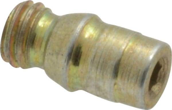 Made in USA - KLM-43, 1/2" Inscribed Circle, 2mm Hex Socket, M5x0.8 Thread, Negative Lock Pin for Indexable Turning Tools - Apex Tool & Supply