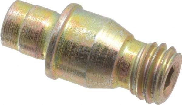 Made in USA - KLM-46, 1/2" Inscribed Circle, 2.5mm Hex Socket, M6.3x1 Thread, Negative Lock Pin for Indexable Turning Tools - Apex Tool & Supply