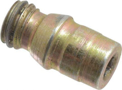 Made in USA - NLC-43, 1/2" Inscribed Circle, 5/64" Hex Socket, M5x0.8 Thread, Negative Lock Pin for Indexable Turning Tools - Apex Tool & Supply