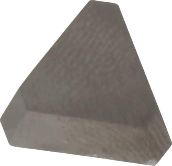 Made in USA - 3/8" Inscribed Circle, Triangle, CBT Chipbreaker for Indexables - 0.094" Thick, 0.081" Effective Width, Carbide - Apex Tool & Supply