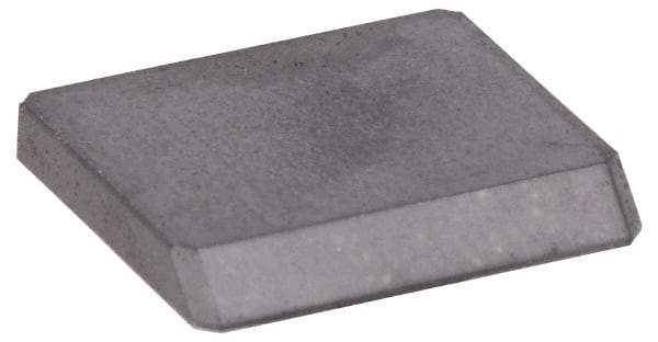 Made in USA - 3/4" Inscribed Circle, Square, S Chipbreaker for Indexables - Left Hand, Right Hand Cut, 0.094" Thick, 0.141" Effective Width, Carbide - Apex Tool & Supply