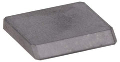 Made in USA - 3/4" Inscribed Circle, Square, S Chipbreaker for Indexables - Left Hand, Right Hand Cut, 0.094" Thick, 0.141" Effective Width, Carbide - Apex Tool & Supply