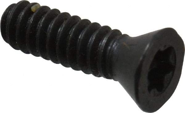 Made in USA - Torx Cap Screw for Indexables - #6-32 Thread, Industry Std SE-02-11, For Use with Inserts - Apex Tool & Supply