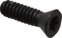 Made in USA - Torx Cap Screw for Indexables - #6-32 Thread, Industry Std SE-02-11, For Use with Inserts - Apex Tool & Supply