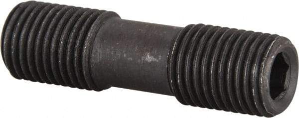 Made in USA - Hex Socket Differential Screw for Indexables - 3/8-24 Thread, Industry Std STC-19, For Use with Clamps - Apex Tool & Supply