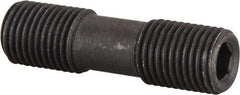 Made in USA - Hex Socket Differential Screw for Indexables - 3/8-24 Thread, Industry Std STC-19, For Use with Clamps - Apex Tool & Supply