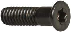 Made in USA - Torx Lock Screw for Indexables - #6-40 Thread, Industry Std VR-1, For Use with Inserts - Apex Tool & Supply