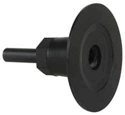 3M - 1/4" Shank Diam Unitized Deburring Wheel Backing Pad - 1/2" Diam, 25000 Max RPM - Apex Tool & Supply