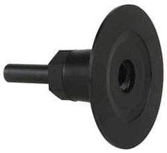 3M - 1/4" Shank Diam Unitized Deburring Wheel Backing Pad - 1/2" Diam, 25000 Max RPM - Apex Tool & Supply