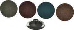 3M - 5 Piece, 4" Disc Diam, Abrasive Disc Kit - Nonwoven, Coarse, Medium, Very Fine, Super Fine Grade, Aluminum Oxide\xB6Silicon Carbide - Apex Tool & Supply