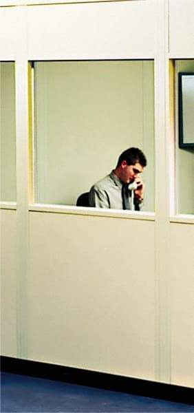 Portafab - Fixed Window - Tempered Glass, for Temporary Structure Wall Panel - Apex Tool & Supply