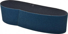 Norton - 3" Wide x 24" OAL, 50 Grit, Zirconia Alumina Abrasive Belt - Zirconia Alumina, Coarse, Coated, Y Weighted Cloth Backing, Series 3X - Apex Tool & Supply