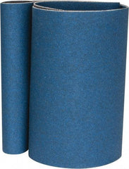 Norton - 4" Wide x 24" OAL, 120 Grit, Zirconia Alumina Abrasive Belt - Zirconia Alumina, Fine, Coated, Y Weighted Cloth Backing, Series 3X - Apex Tool & Supply